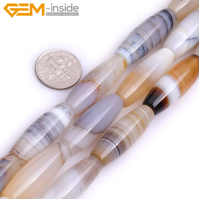 Бусы из камня Агата для изготовления ювелирных изделий 15 дюймов | Украшения и