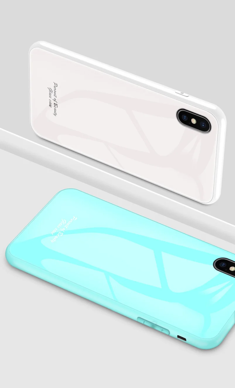 Дизайнерский закаленный стеклянный защитный чехол для iPhone 6 7 8 Plus X XS XR MAX |