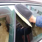 Микрофибра-сырец мягкий авто для мытья перчаток для удаления пыли с автомобиля очистки перчатки мотоциклетная шайба ухода за автомобилем мыть инструменты для ухода за глазами