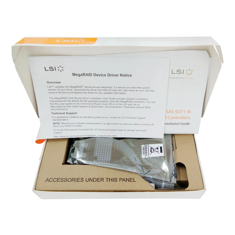 LSI MageRAID Полный 9271-8I 1G Cashe LSI00330 RAID контроллер карты