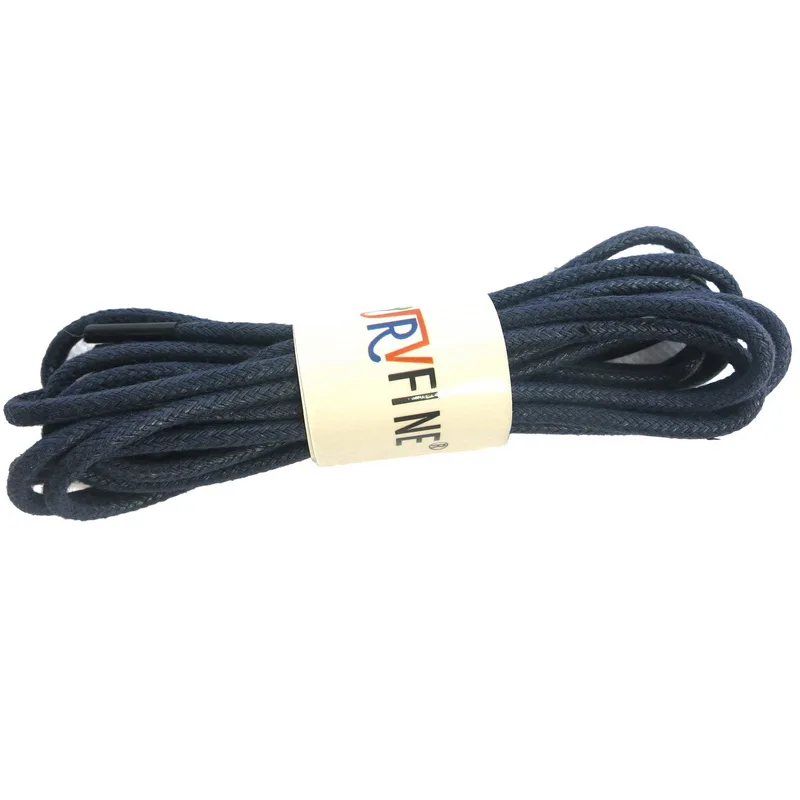 

Wholesale 1 Pair Waxed Thin Round Shoelaces Leather Shoeslace String Men Dress Boots Bootlaces Wax Dress Shoe Laces Strings Rope
