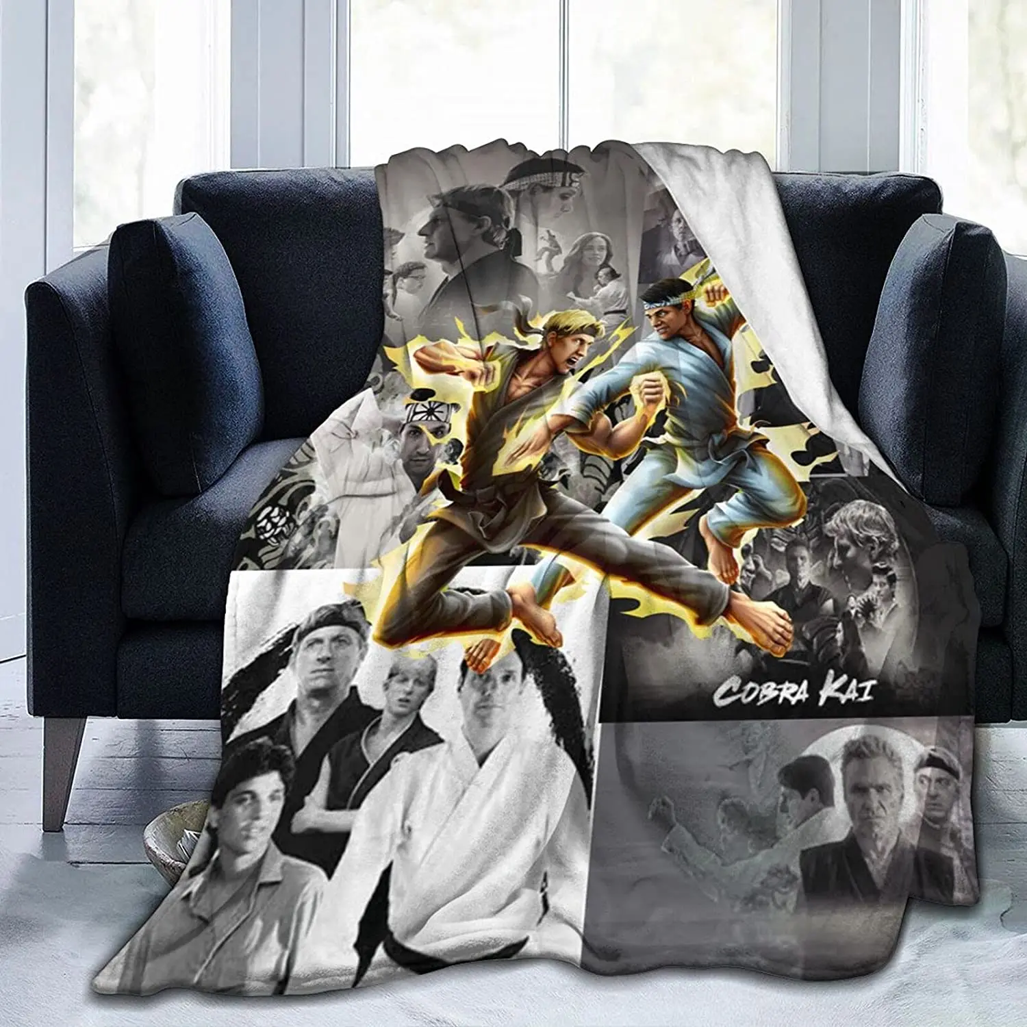 

Lightweight Luxury Throw Blanket Fannel Fleece Microfiber Plush Bed Blanket Super Soft Reserviber Blank