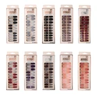 Набор накладных типсов для наращивания ногтей, 24 шт.компл., многоразовые Типсы Блестящий Матовый ногтей, накладные Типсы для дизайна ногтей, дизайн