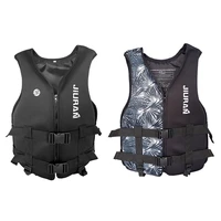 universal outdoor neoprene life jacket water sports buoyancy vest kayaking boating swimming drifting safety life vest