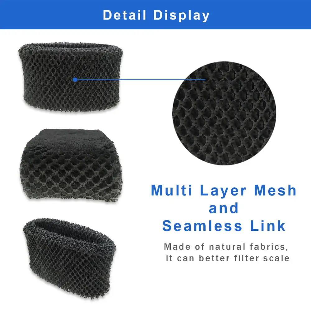 6 шт. фильтры для увлажнителя воздуха запчасти фильтр бактерий весы увлажнитель