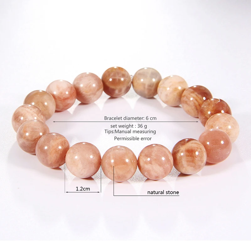 Jingzeyi пара кристаллов натуральный Солнечный камень браслеты для женщин оранжевый