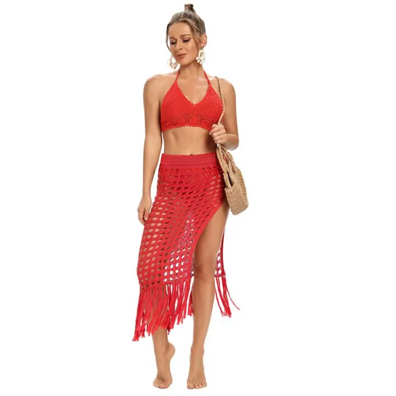 Женский кафтан Пляжное летнее платье женская пляжная одежда 2021 сексуальная