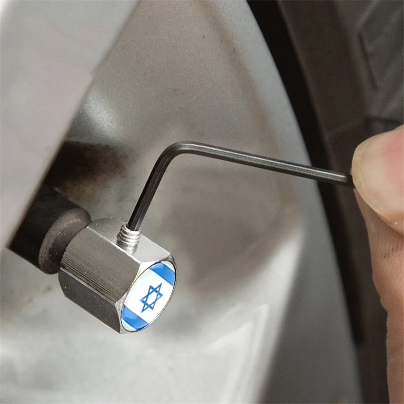 Колпачки для клапанов автомобильных шин противоугонные колпачки бескамерных с