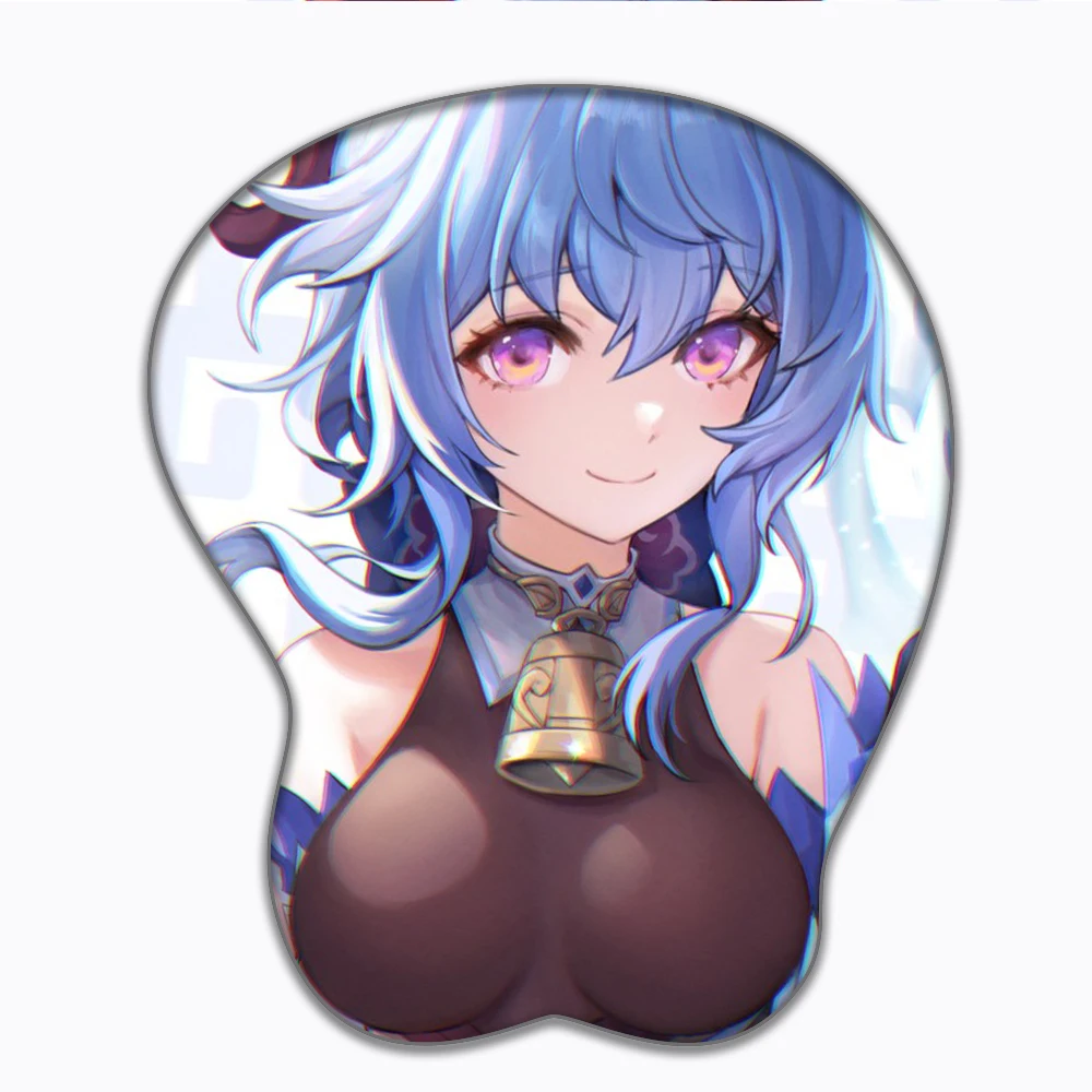 

Коврик для мыши с 3d-рисунком аниме, милые аксессуары, коврики для стола с резиновой подставкой для девушки для секса с грудью, милый Настольн...