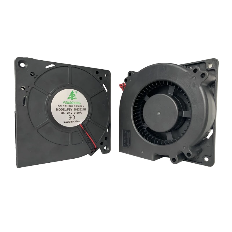 

Флюоресцентный безщеточный вентилятор, мощность 24 В, мощность 0,50 А