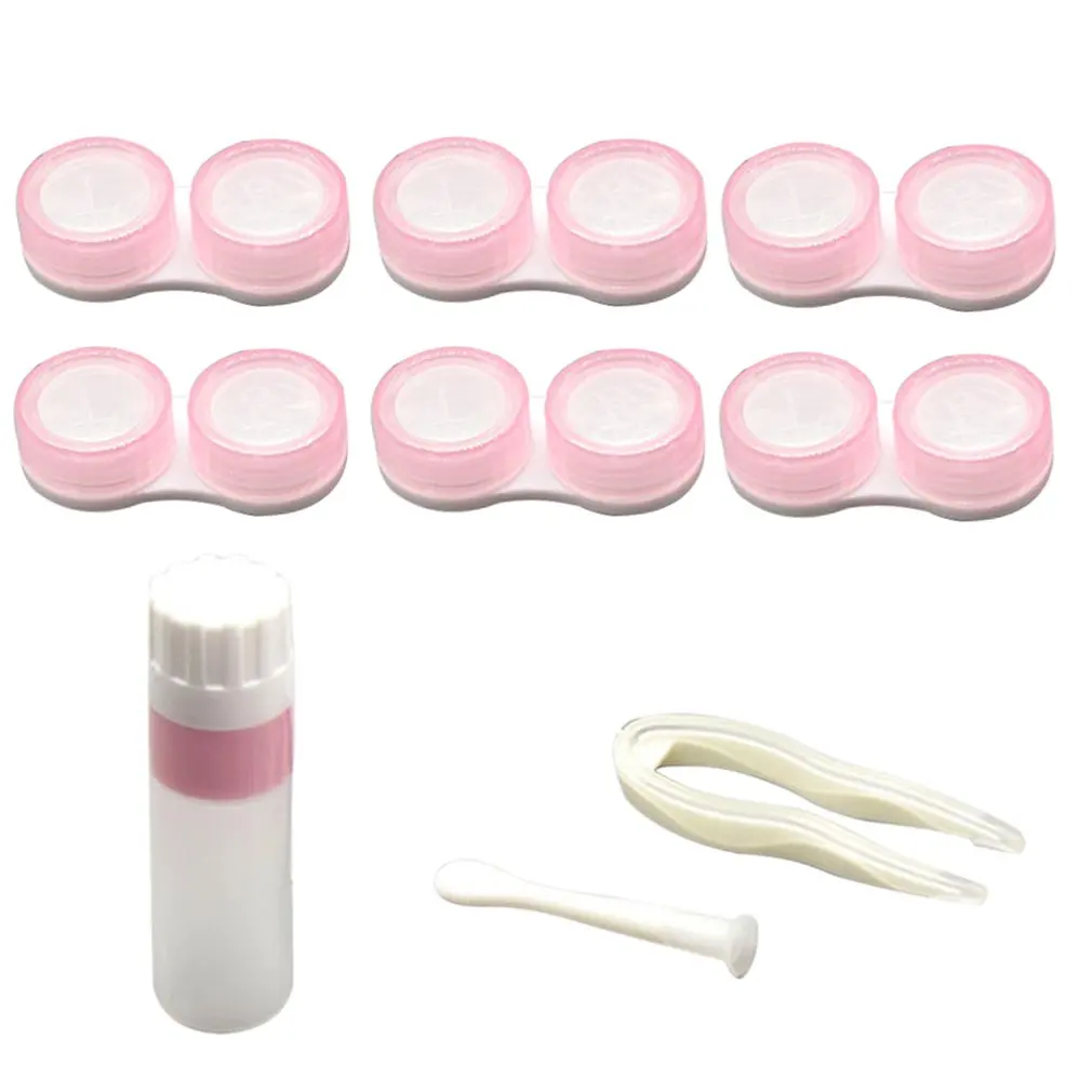 

6 PCS Plastic Material Exquisitely Designed Fashion Delicate Portable Best Selling Invisible Glasses Case