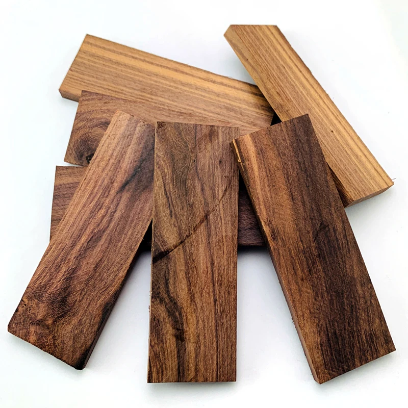 2 шт. пластырь из натурального дерева черного палисандра 120 х40х8 мм|Ножи| |