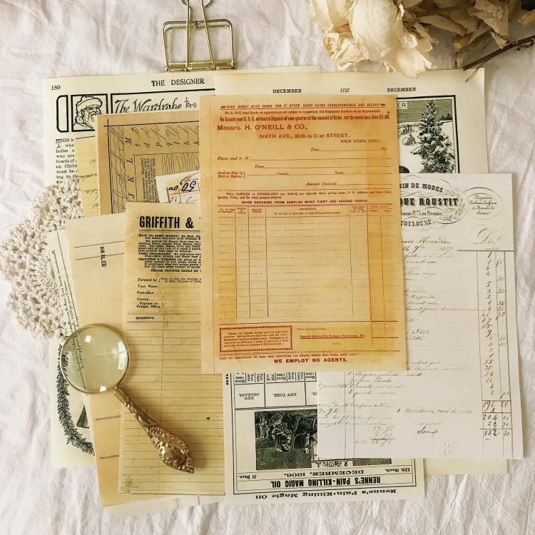 12 шт./упак. A5 Ретро ваучер этикетка стикер набор для скрапбукинга альбом хренк