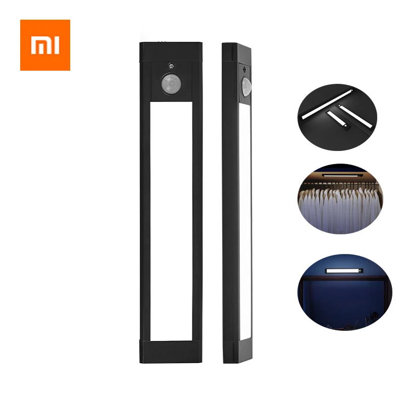 

Xiaomi HUIZUO 4000K Smart Human Motion PIR Sensor Night Light Magnetic Mounted Light Bar Screen Hanging Light for Home Wardrobe