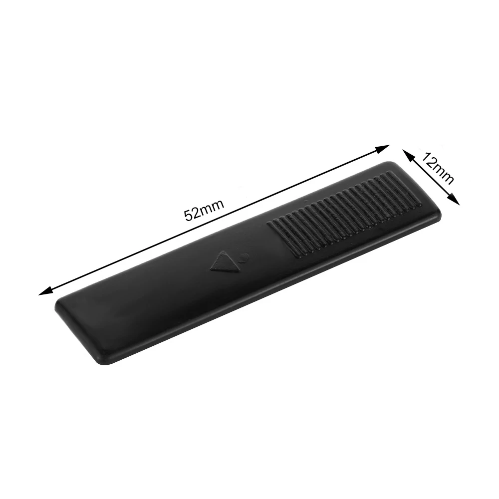 4 шт. Черный Автомобильный зажим на крышу направляющей стойка молдинг сменная