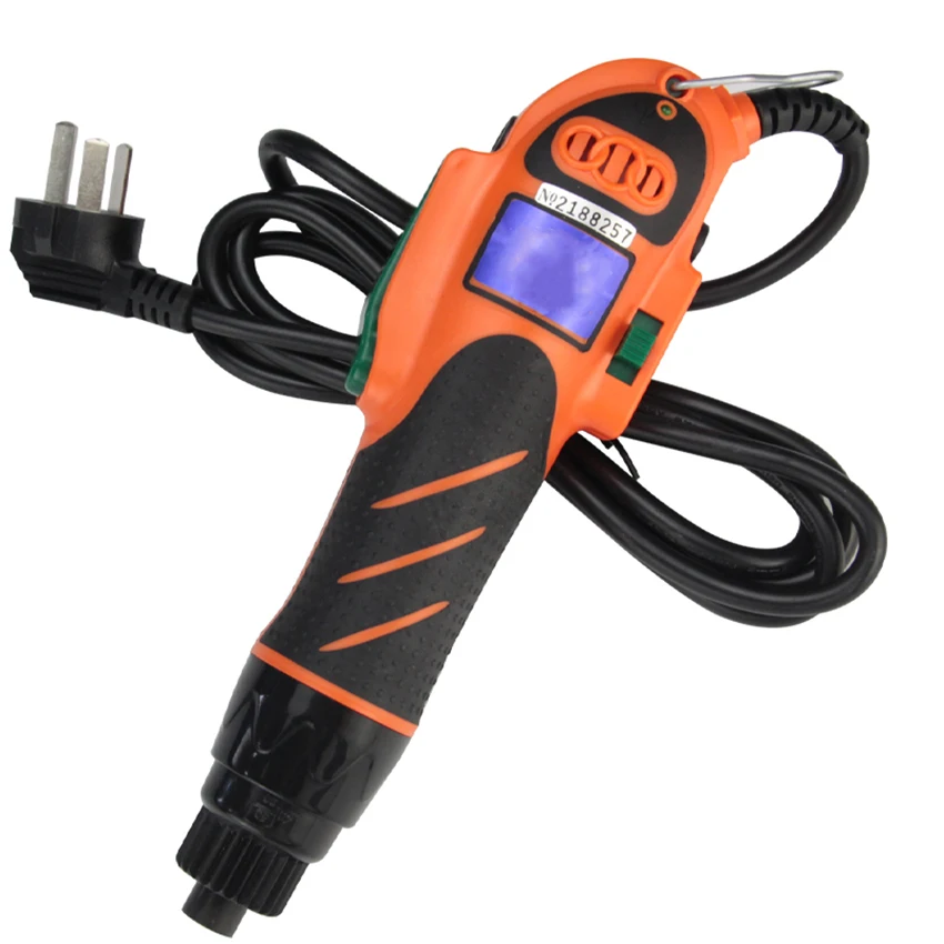 

220V Corded Electric Screwdriver for 6mm/6.35mm Bits, Positive and Negative Switch, Stepless Adjustment, High Power Screwdriver