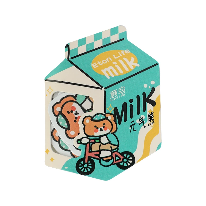 45 шт. декоративные Мультяшные наклейки кролик | Канцтовары для офиса и дома