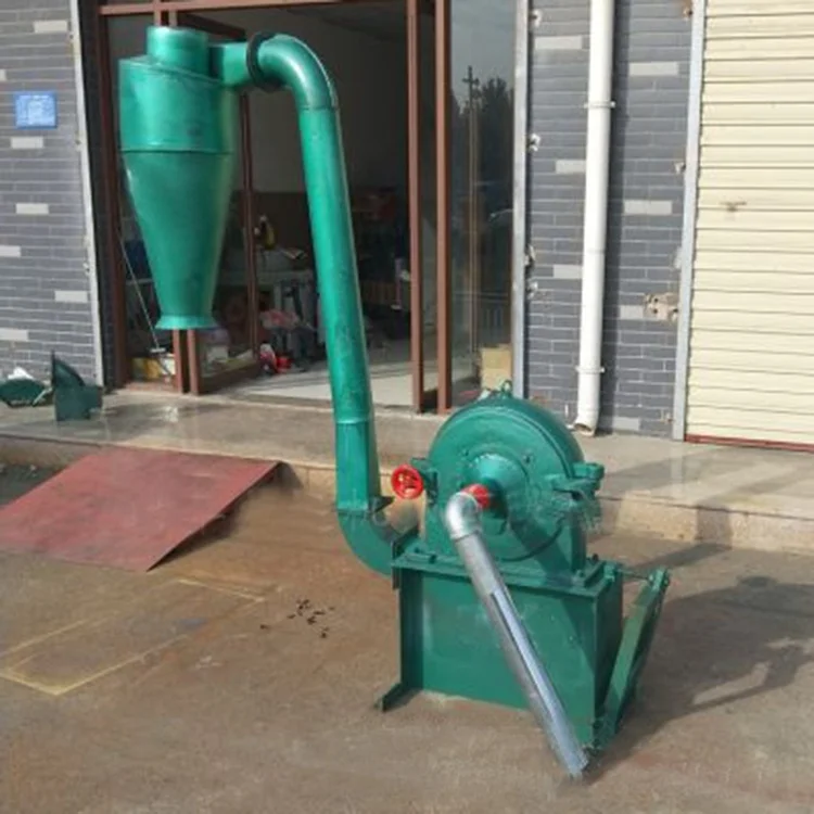 

High cost effective corn maize bean barley automatic feeding self-suction pulverizer grinding machine