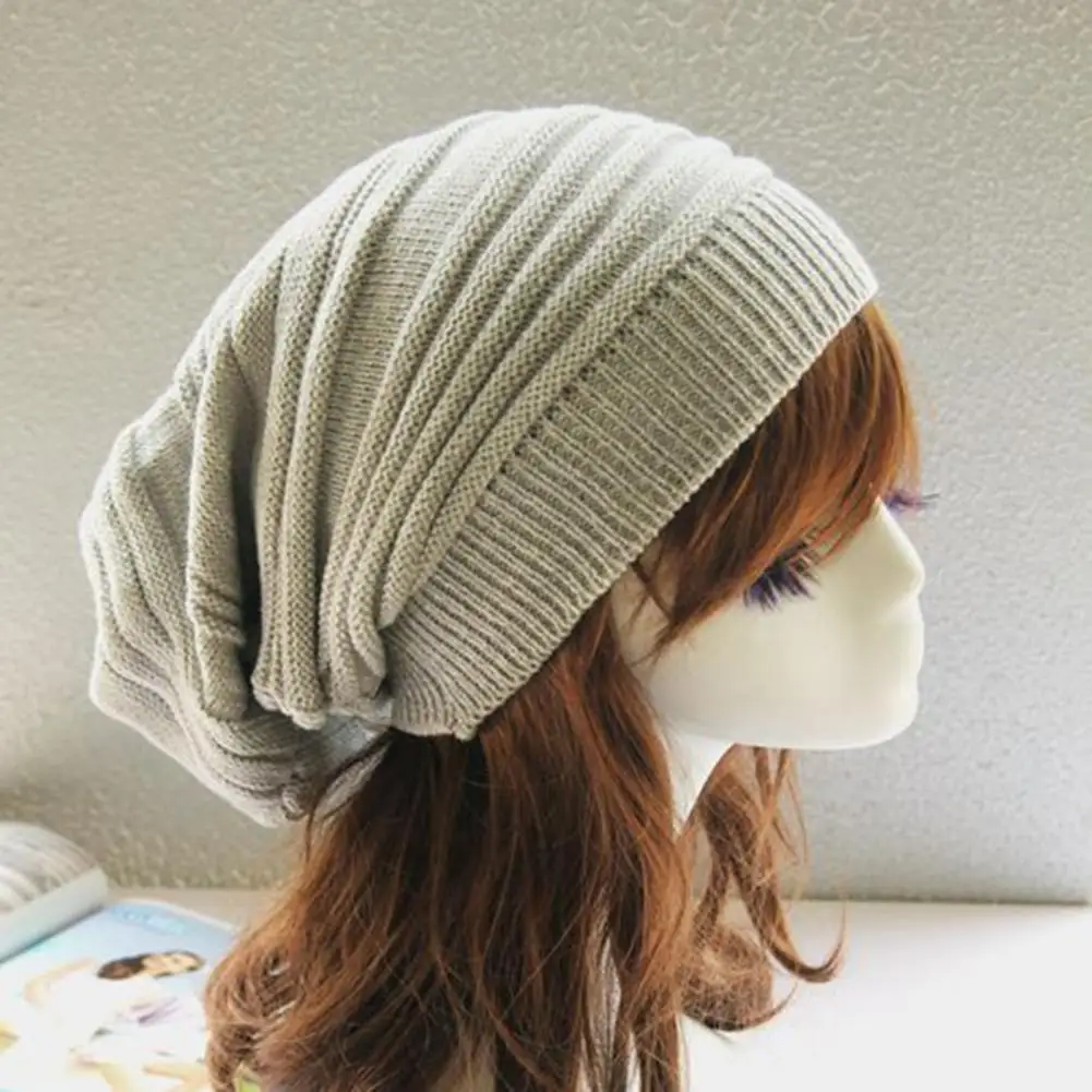 

Dropshipping!2021 New Winter Beanie Unisex Anti-shrink Accessory Leisure Men Warm Hat