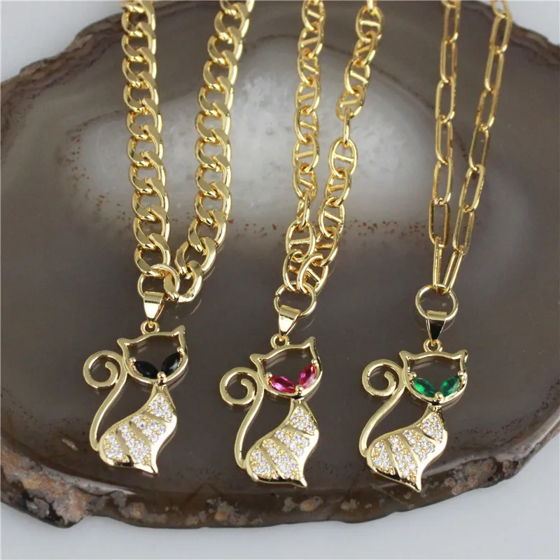 16 дюймов 10 шт./лот новый дизайн ожерелье с кубическим цирконием ювелирные изделия