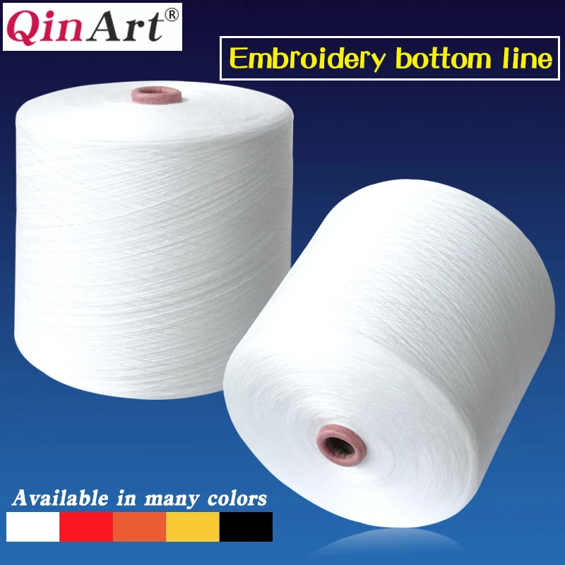 Швейная машина вышивальная нитки из полиэстера белые красные черные желтые