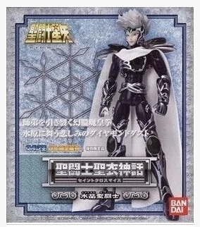 

Бесплатная доставка, фигурка Bandai Saint seiya Hyoga master из ткани, миф, серебряная фигурка saint Crystal