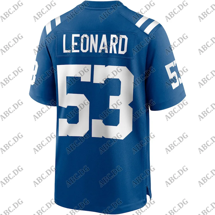 

Customized Stitch American Football Jersey Men Women Kid Youth Indianapolis Darius Leonard Royal Game Player Jersey