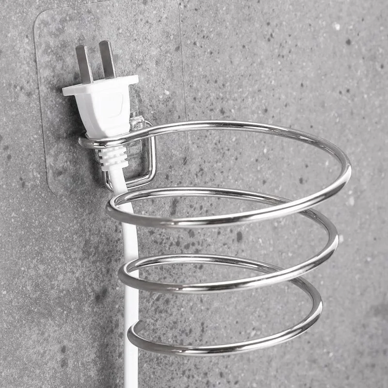 Новый держатель для фена воздуходувка Органайзер клей настенный гвоздь без