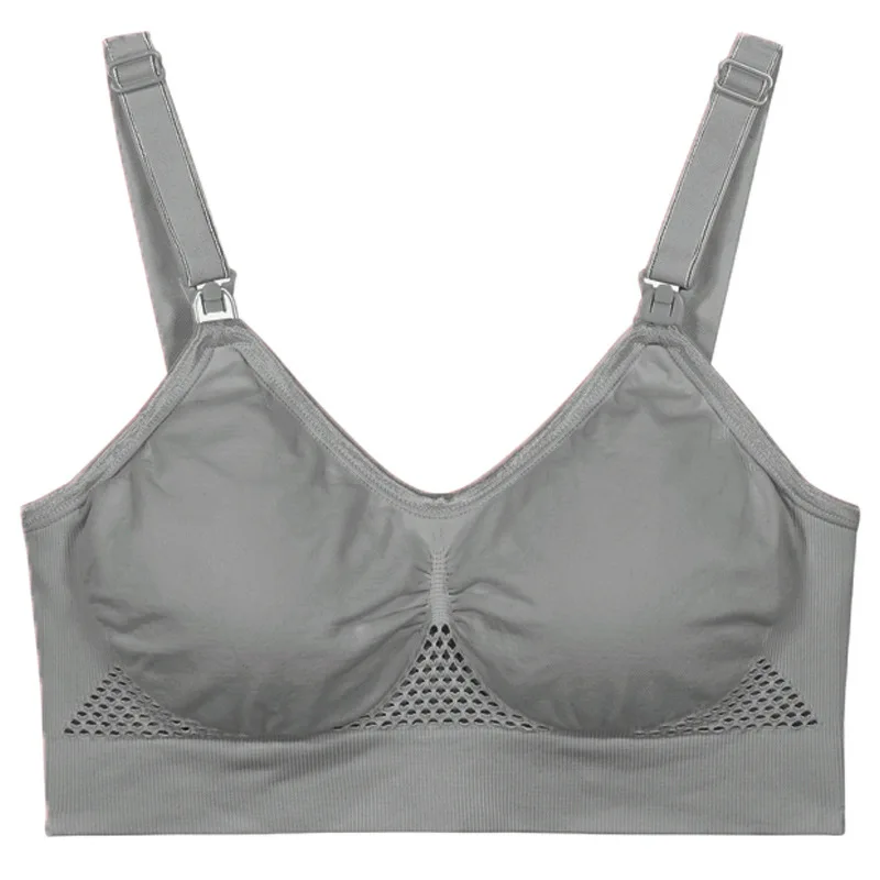 Беспроводное Грудное вскармливание Бюстгальтер Воздухопроницаемый сбор