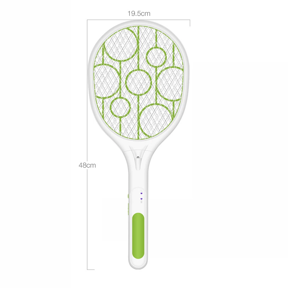 Москитная щатетка убийца теннисная летучая мышь ручная ракетка перезаряжаемая