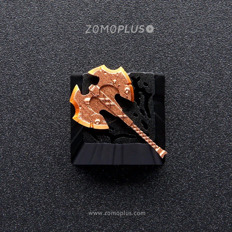 Zomo dota2 боевой ярость Artisan Keycap ЧПУ анодированный алюминий совместимый