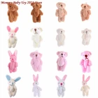 3,544, 568 см мягкий плюшевый кролик, медведь, Искусственный Кролик, подвеска для брелока, букет, игрушка, кукла, украшения сделай сам, подарки, Лидер продаж