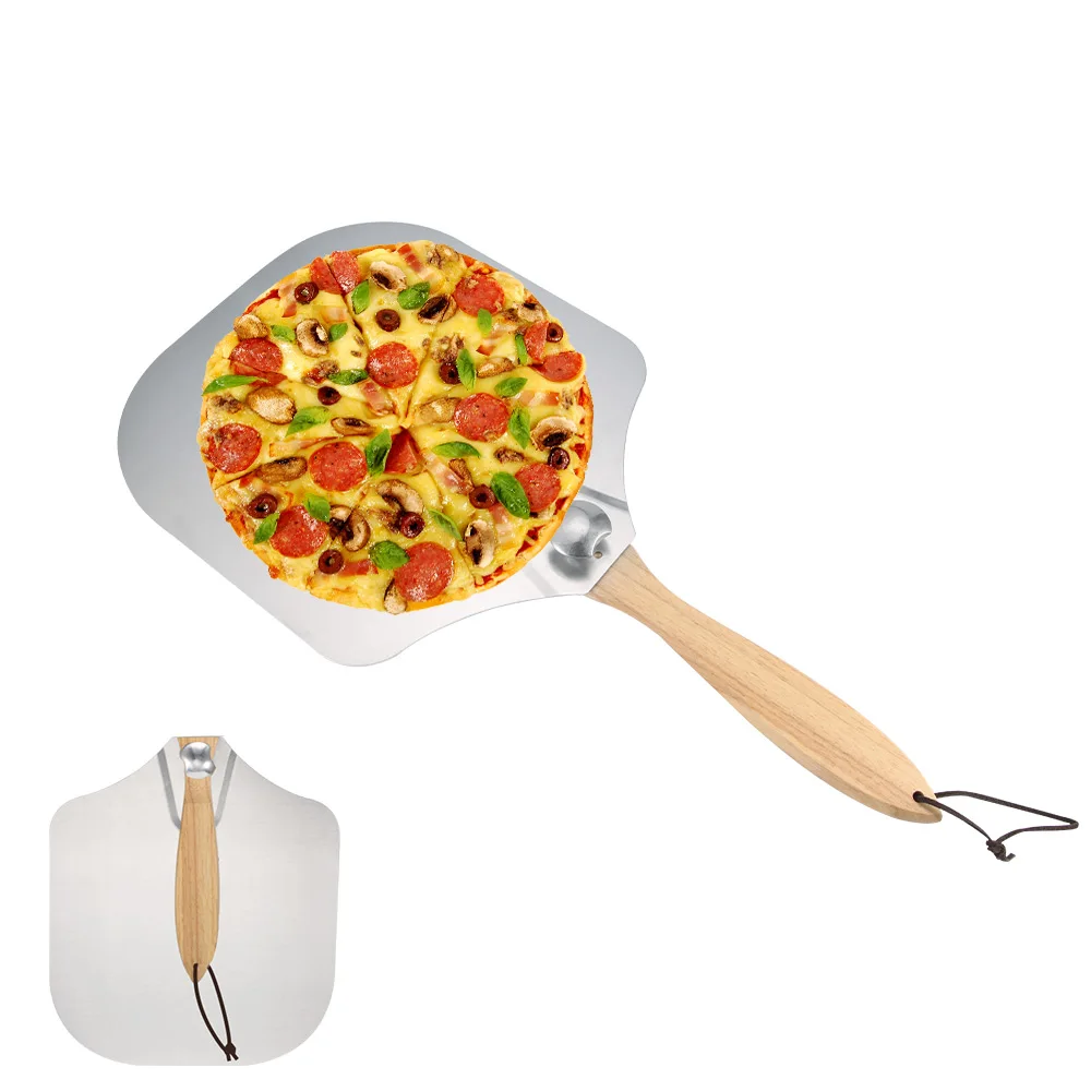

Detachable Pizza Shovel Folding Pizza Shovel Aluminum Pizza Oven Plate Aluminum Shovel Pizza Tool