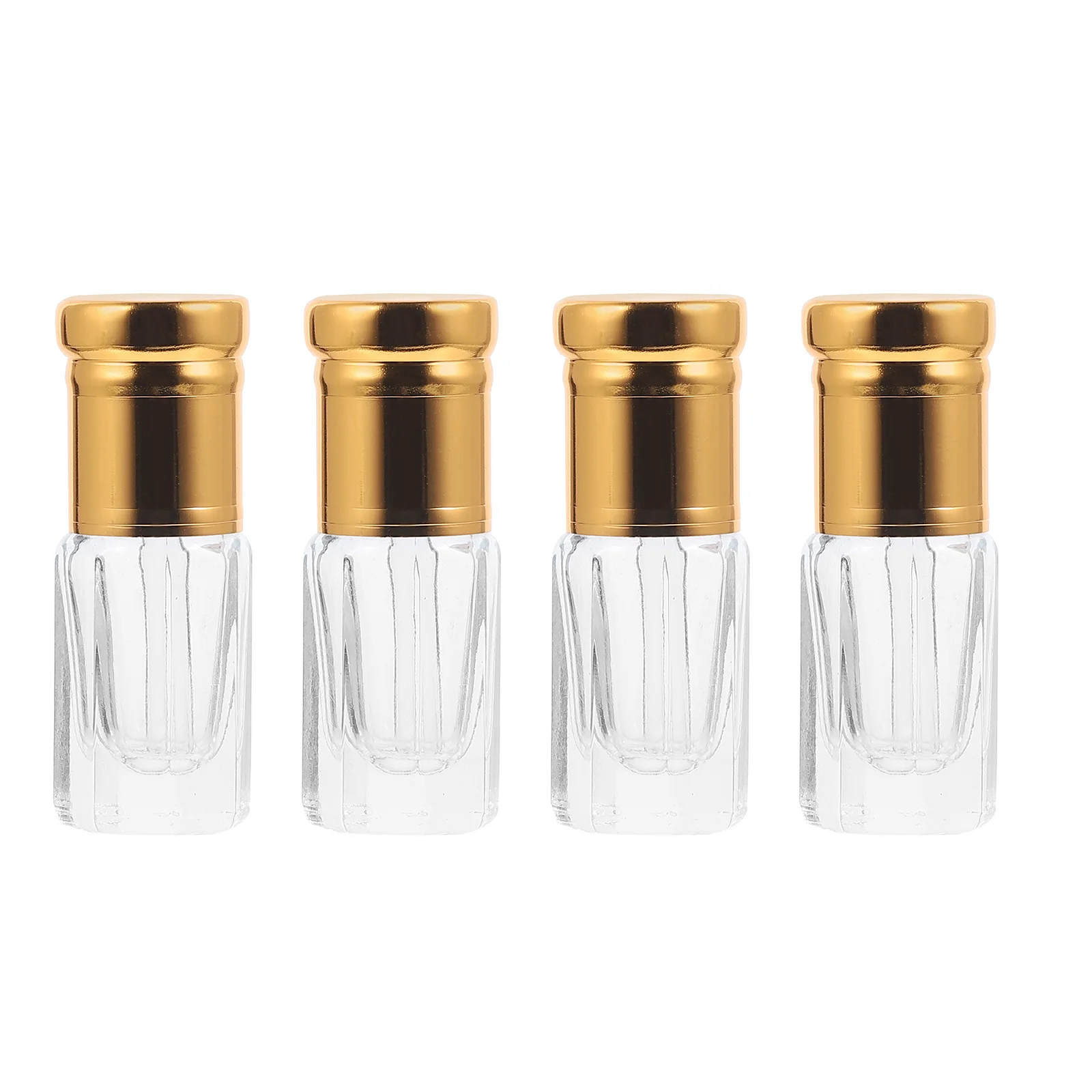 

4pcs 3ml Refillable Essential Oil Dropper Bottle Empty Dispense Bottles