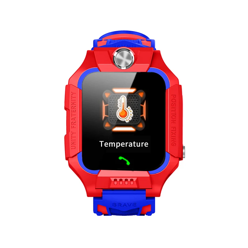 

Thermometer Kids watch tracker LBS positioning Children watches SOS call remote listening IP67 waterproof real-time temperature