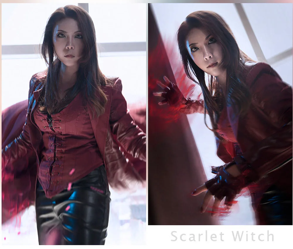 VEVEFHUANG Wanda Maximoff Алая ведьма косплей костюм Капитан Америка Civil War косплей костюм костюмы для взрослых на Хэллоуин