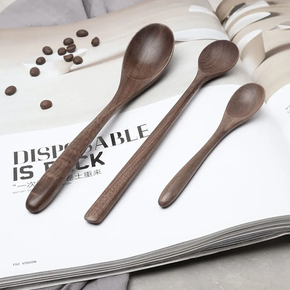 

Wooden Kitchen Spoon Teak Wood Rice Spoon Rice Paddle Wood Tablespoon Big Potato Serving Spoon Wooden Kitchen Utensils Tableware