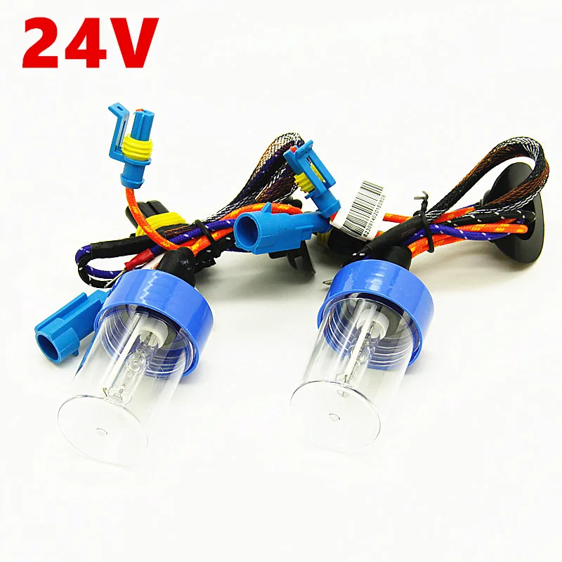 

2 шт. 75 Вт, для грузовиков, автобусов, фургонов, 24 В, H7, H1, H3, ксеноновая фара 6000k