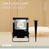 gledopto zigbee3 0 10w 12v rgbcct floodlight outdoor led lights pro appvoicerf remote control waterproof garden lamp dimmable