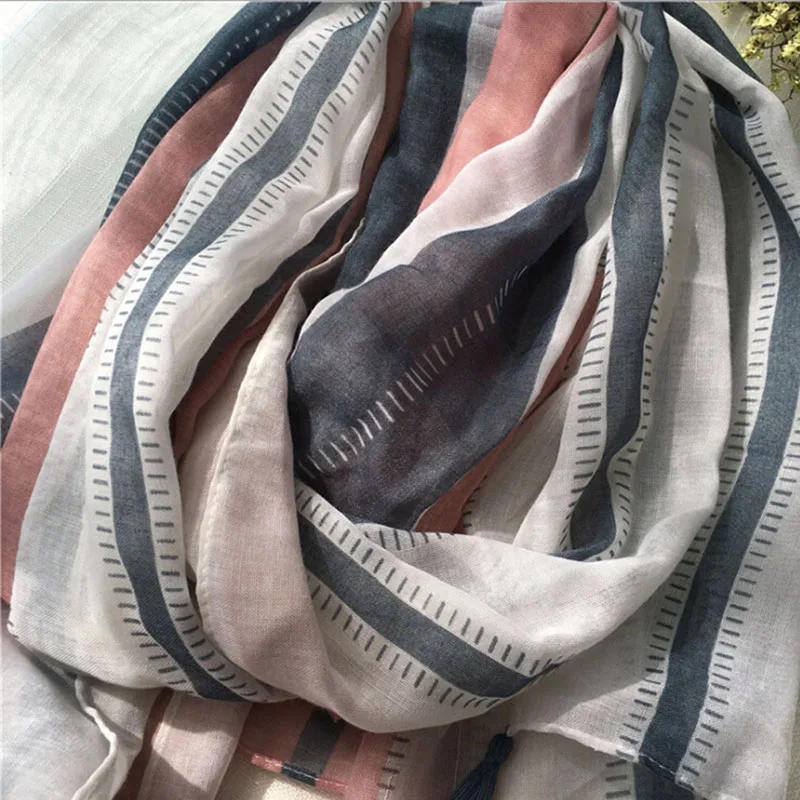 Женский шарф, этнический стиль, вуаль, хлопок, женская тонкая длинная шаль, пляжный шарф, женские шарфы больших размеров, пашмины, накидка, хиджаб