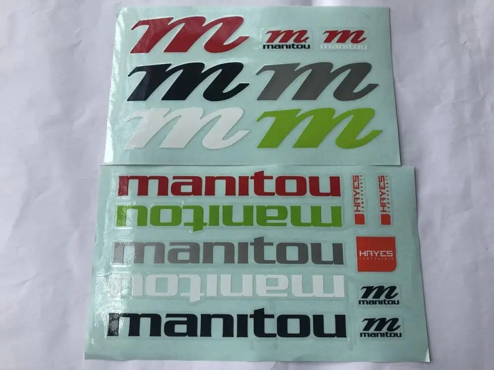 Наклейки для горного велосипеда manitou 2020 наклейки на вилке MTB последние переднюю