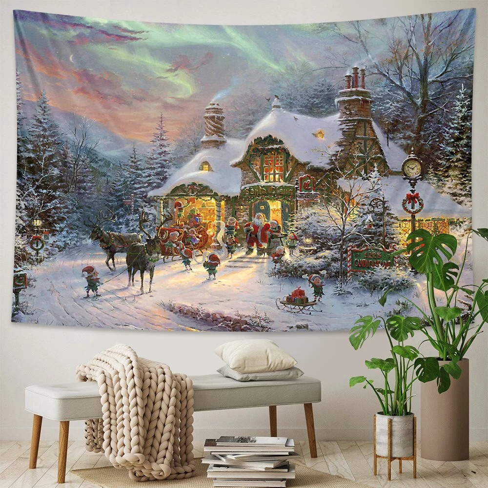 Рождественское украшение фантазия искусственная кожа Богемный Хиппи настенный