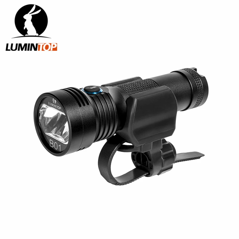 Светодиодный велосипедный фсветильник Lumintop B01 CREE XPL, аккумуляторная лампа с Micro USB, антибликовый светильник для велосипеда 21700/18650, максимальн... от AliExpress RU&CIS NEW