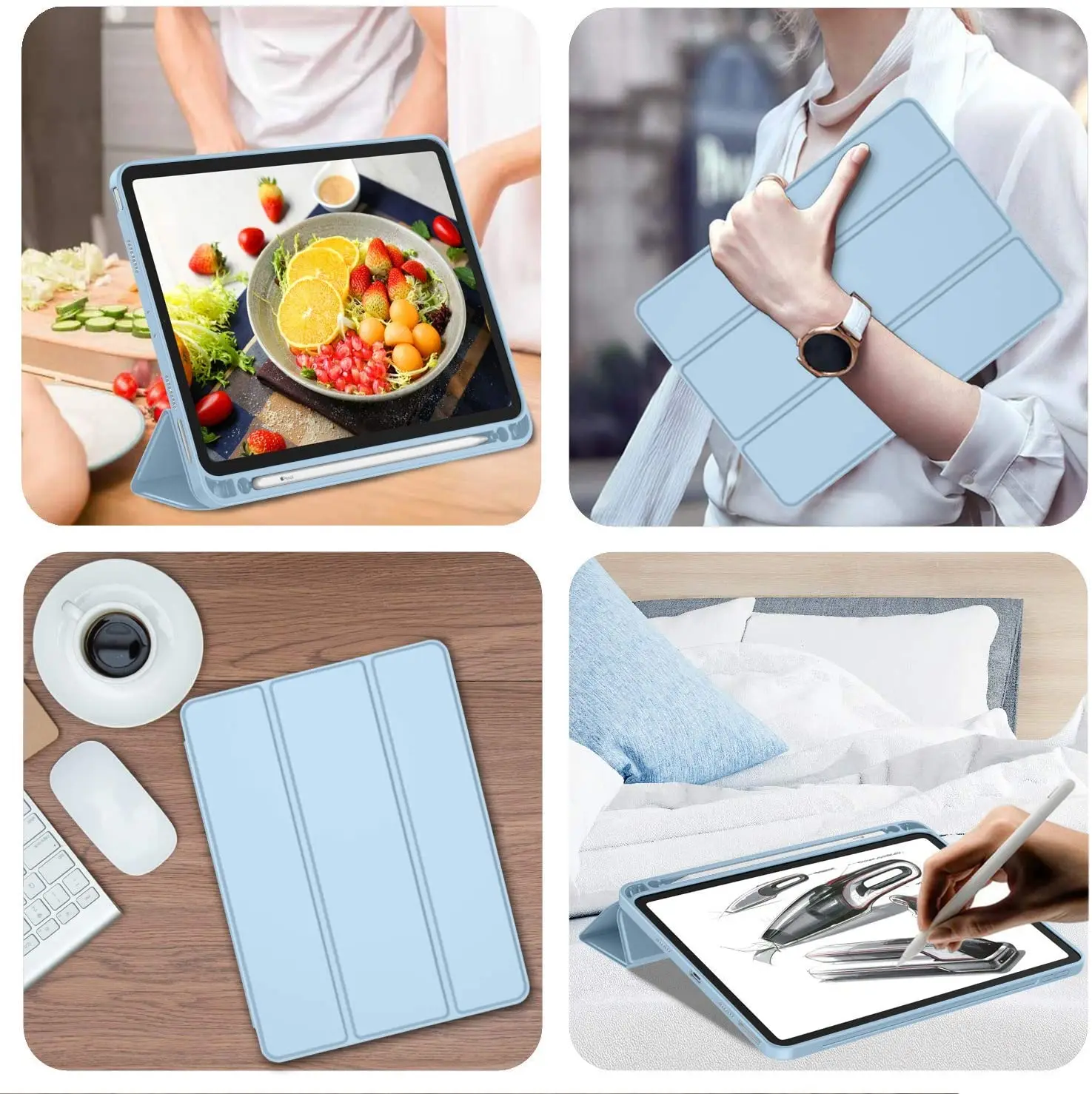 

for iPad Pro 11 2020 Case for iPad Air 4 Case Air 2020 10.2 Pro 11 12.9 12 9 2021 for iPad 8th Generation 8 Funda