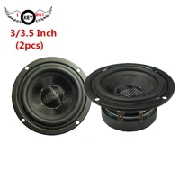 2pcs 33 5 inch 90mm fiberglass waterproof full frequency midrange speaker 4 ohm 8 ohm 15w car home audio horn round speaker