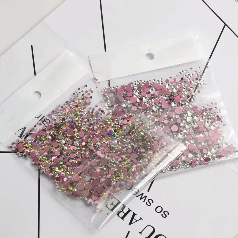 SS3 SS20Nail с украшением в виде кристаллов Стразы s комплект разным размером 1440