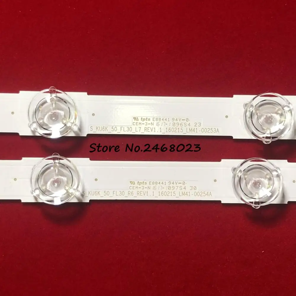 1006mm 13 LED Backlight Lamp strip For SamSung UN50KU6300 50'' TV LM41-00253A E88441 39657A 39658A UE50KU6000 S_KU6K_50_FL30 | Лампы и