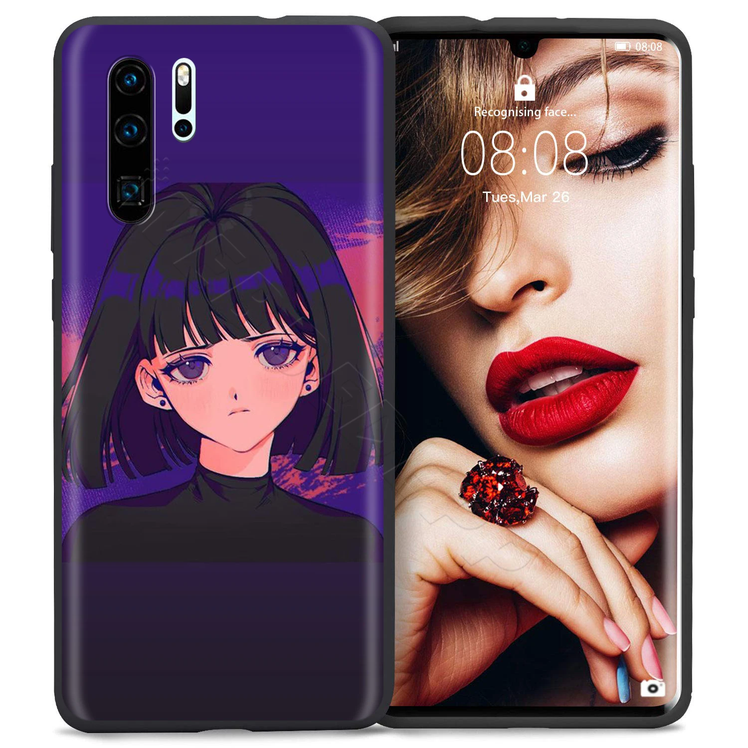 2 Webbedepp Sad аниме Vaporwave эстетическое чехол для Huawei P8 P9 P10 P20 P30 Lite Pro P Smart Z Mini - Цвет: 2