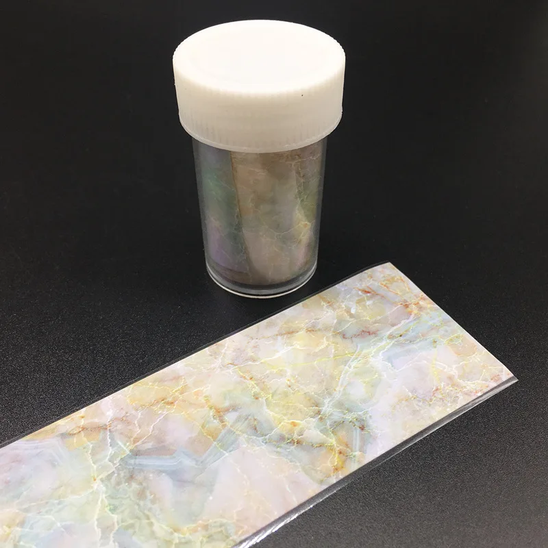 2 рулона розовый/белый Мрамор голографическая звездное небо которые переводятся