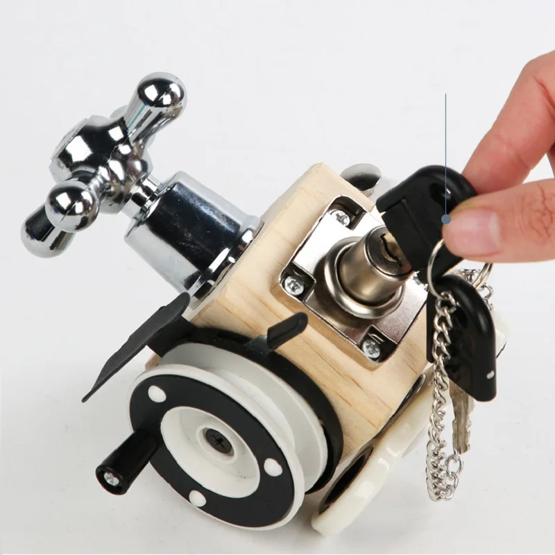 Деревянный Детский развивающий куб обучающая игрушка для детей тренировочная